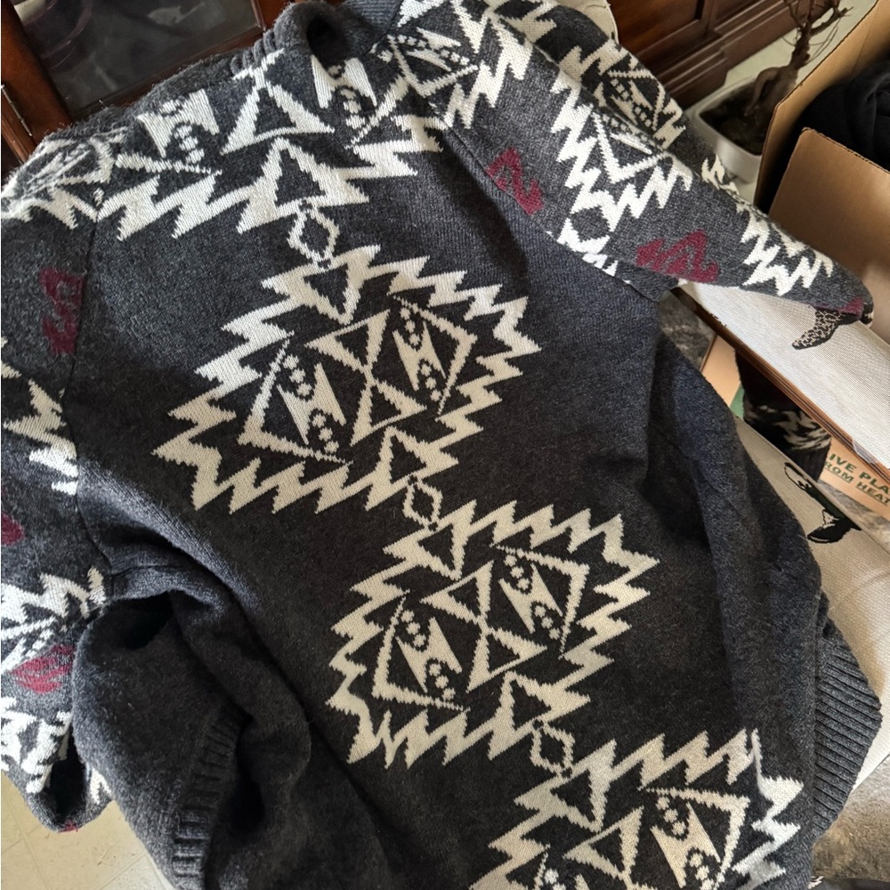 Pendleton Wool Blend Open Sweater - image 3